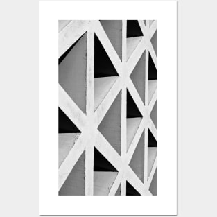 Concrete Geometry ,Triangle Posters and Art